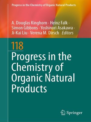 cover image of Progress in the Chemistry of Organic Natural Products 118